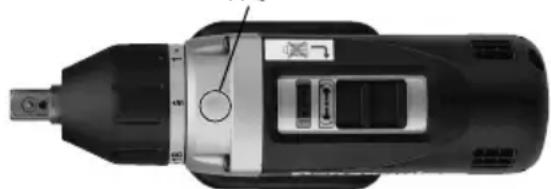 PANASONIC EY6535 - Kytkimen väantömomentin asetus - 1