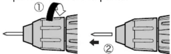 PANASONIC EY6450 - Rimozione - 1