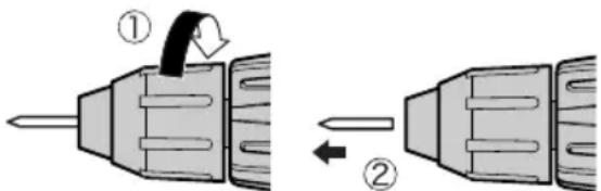 PANASONIC EY6450 - Removal - 1