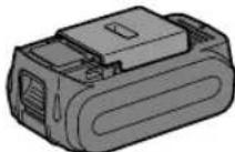 PANASONIC EY46A2 - Pacco batteria Li-ion - 1