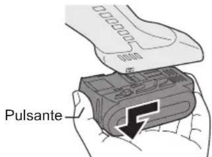 PANASONIC EY4640 - Applicazione o rimozione del pacco batteria - 2