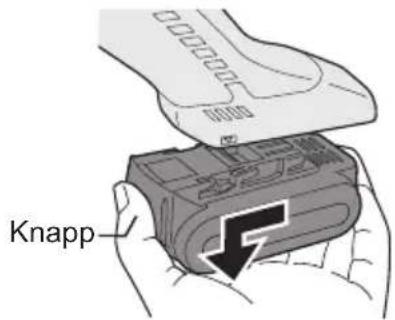 PANASONIC EY4640 - Fjerne batteripakken: - 1