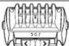 PANASONIC ESLL41 - Using the comb attachment ES-LL41 - 8