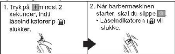 PANASONIC ESLL41 - Oplåsning af afbryderkontakten - 1