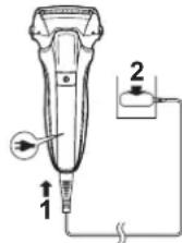 PANASONIC ESLL41 - Şarj tamamlandıktan sonra adaptörü çıkarın. - 2