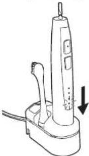 PANASONIC EWDL40 - Hammasharjan sailyttaminen ja lataaminen - 2