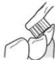 PANASONIC EWDL40 - For the back side of front teeth - 1