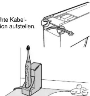 PANASONIC EW1012 - Aufstellen in der Nähe eines - 1