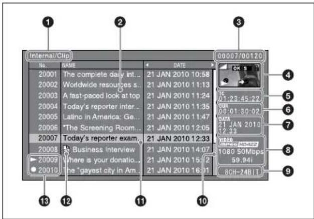Internal/Clip No. NAME DATE 20001 The complete daily int... 21 JAN 2010 10:58 20002 Worldwide resources s... 21 JAN 2010 11:13 20003 A fast-paced look at top 21 JAN 2010 11:24 20004 Today's reporter inter... 21 JAN 2010 11:35 20005 Latino in America: Ge... 21 JAN 2010 11:47 20006 *The Screening Room... 21 JAN 2010 12:05 20007 Today's reporter exam... 21 JAN 2010 12:33 20008 *Business Interview 21 JAN 2010 14:07 20009 Where is your donation... 21 JAN 2010 15:12 2010 *the *gayest city in Am... 21 JAN 2010 16:31 00007/00120 OK S TC 01:23:45:22 SUR 00:01:30:02 DATA 21 JAN 2010 12:33 VIDEO CEREMO HOURS 1080 50Mbps 59.94i 8CH-24BIT 9 13 12 11 10