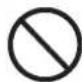 PANASONIC U8ME2E8 - ! WARNING - 2