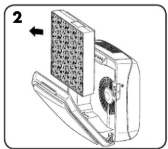 FELLOWES AeraMax Professional 3 PC - FILTER REPLACEMENT INDICATORS: - 2