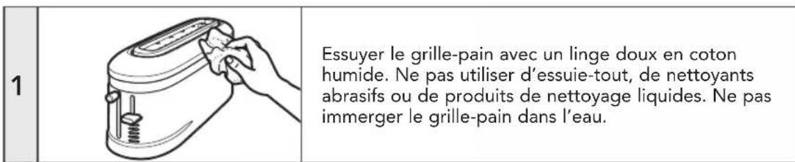KITCHENAID KMT3115ER - NETTOYAGE DU GRILLE-PAIN - 1