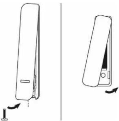 ABUS FUMK50031W - Stap 2: Deksel van sensor en magneet openen - 1