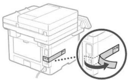 CANON iSENSYS MF421dw - USB-kabelen keresztüli csatlakozás - 3