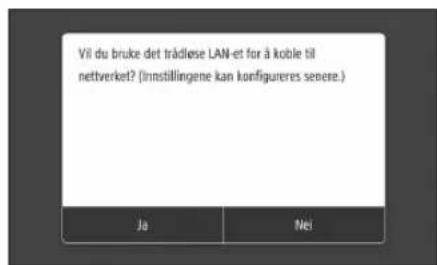 CANON iSENSYS MF421dw - Angi tlikoblingsmetode - 1