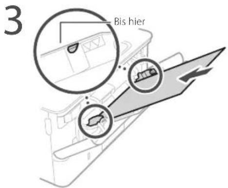 CANON iSENSYS MF421dw - Einlagen in das MehrzweckfachEinlege - 3