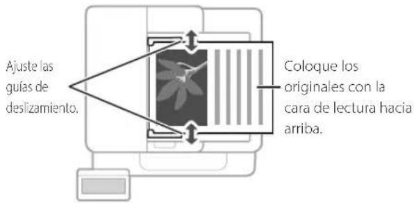 CANON iSENSYS MF421dw - Coloque los originales en el alimentador - 1