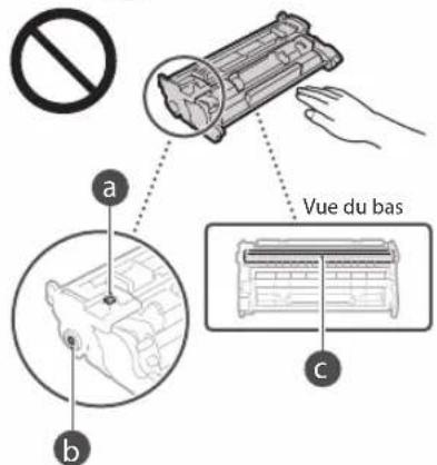 CANON iSENSYS MF421dw - Manipulation de la cartouche de toner - 2