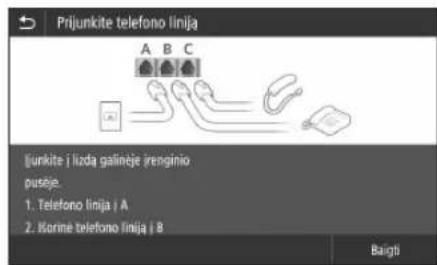 CANON iSENSYS MF421dw - Pries pradédami konfiguravima - 4