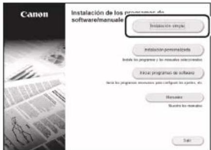 CANON iSENSYS MF421dw - Instalar el software - 2