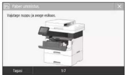 CANON iSENSYS MF421dw - Seade ei hakka toöle Esineb paberiummistus - 3