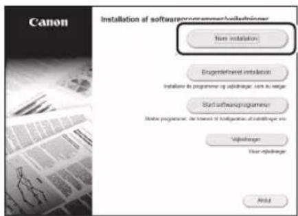 CANON iSENSYS MF421dw - Nu er du færdig med konfigurationen af startindstillingerne. - 2