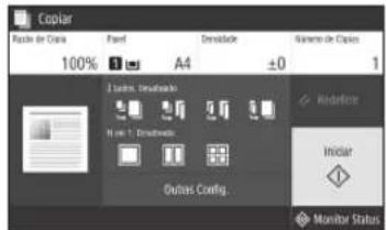 CANON iSENSYS MF421dw - Configurações de copia uteis - 2