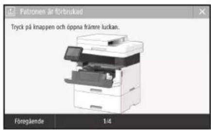 CANON iSENSYS MF421dw - Byta tonerpatron - 1