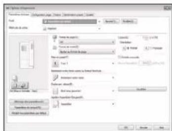 CANON iSENSYS MF421dw - Options d'impression utiles - 2