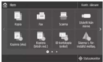 CANON iSENSYS MF421dw - Innan du börjar konfigurera - 1