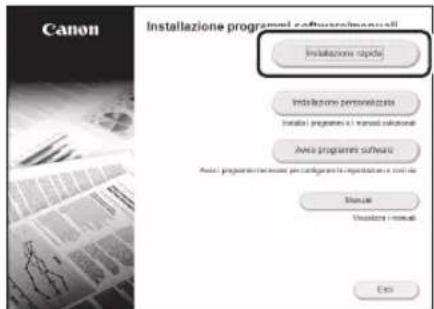 CANON iSENSYS MF421dw - Installazione del software - 2