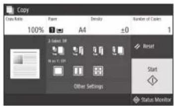 CANON iSENSYS MF421dw - Useful copy settings - 2