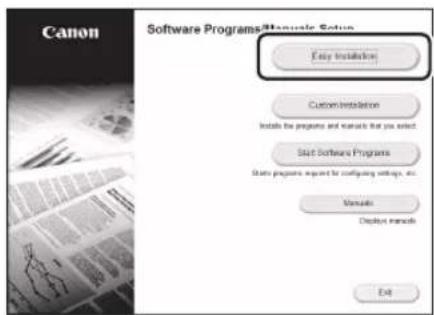 CANON iSENSYS MF421dw - Installing the software - 2