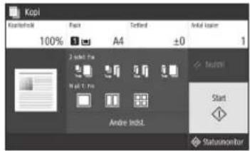 CANON iSENSYS MF421dw - Nyttige kopieringsindstillinger - 2