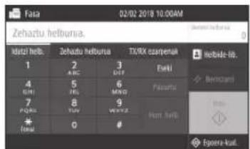 CANON iSENSYS MF421dw - Fax fungtzo erabilgarriak - 2