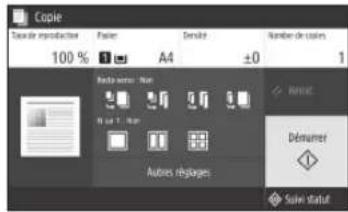 CANON iSENSYS MF421dw - Options de copie utiles - 2