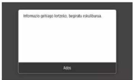 CANON iSENSYS MF421dw - Konfigurazioa hasi aurretik - 3
