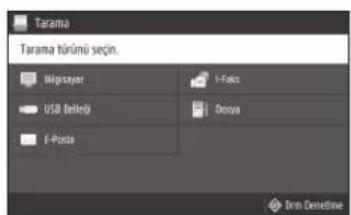 CANON iSENSYS MF421dw - Bilgisayardan taramak   icin - 1