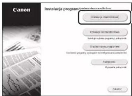 CANON iSENSYS MF421dw - Instalowanie oprogramOWANIA - 2