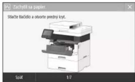 CANON iSENSYS MF421dw - Vkladanie do univerzálneho zásobníka - 5