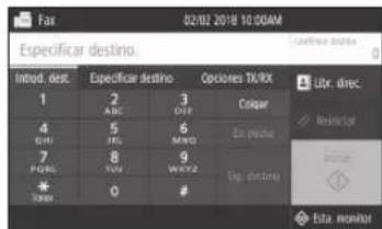 CANON iSENSYS MF421dw - Funciones utiles de fax - 2