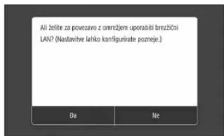 CANON iSENSYS MF421dw - Pred začetakom konfiguriranja - 1