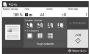 CANON iSENSYS MF421dw - Uporabne nastavitve kopiranja - 2