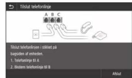 CANON iSENSYS MF421dw - Konfiguration af faxindstillingerne - 4