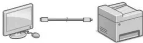 CANON iSENSYS MF421dw - USBn - 1