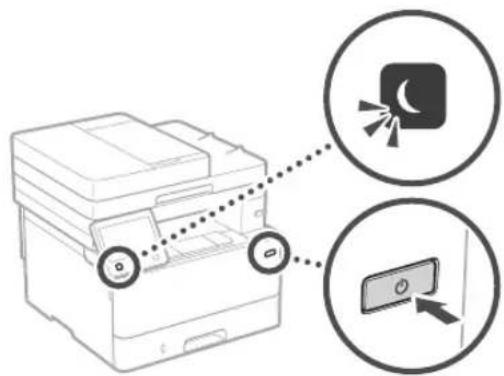 CANON iSENSYS MF421dw - La macchina non sembra funzionare - 1