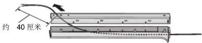 PANASONIC SCHT892 - 重新将扬声器电缆安装到支架 - 2