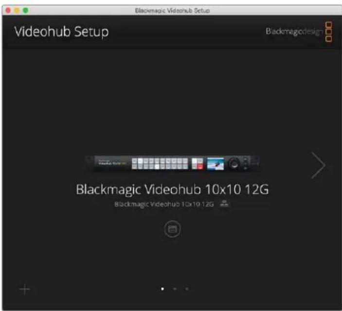 Blackmagic Design Universal Videohub 72 - Blackmagic Videohub Setup - 1