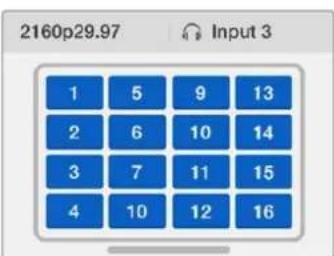 Blackmagic Design Universal Videohub 72 - Multiview layout - 1