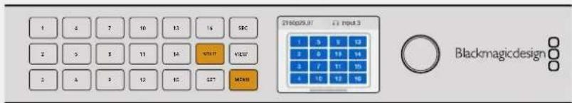 Blackmagic Design Universal Videohub 72 - SOLO und MENU - 1